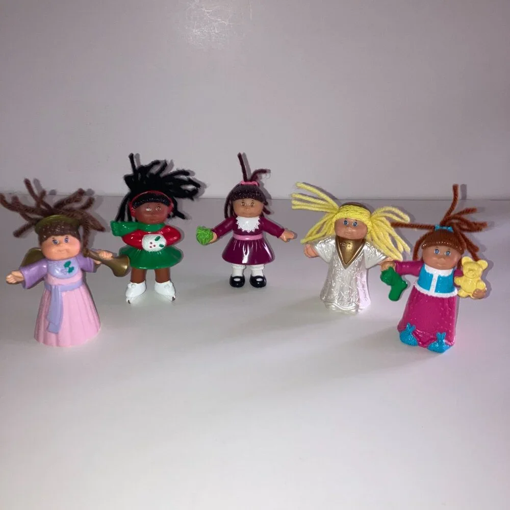 90s Vintage Cabbage Patch McDonalds Happy Meal Special Edition Mini Doll Toy Lot